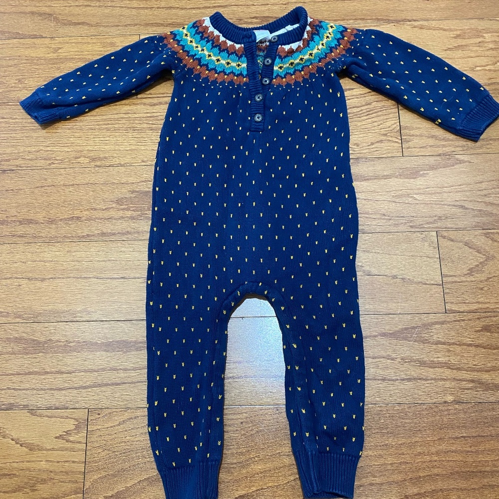 Hanna Anderson Sweater Romper